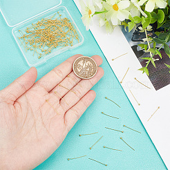 500 шт. Латунные булавки с шаровой головкой KK-GO0001-57