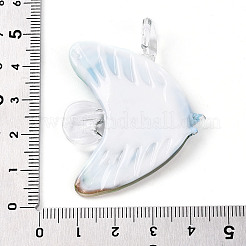 Ручной золотой песок Lampwork большие кулоны&nbsp;LS-LAMP-T023-06E