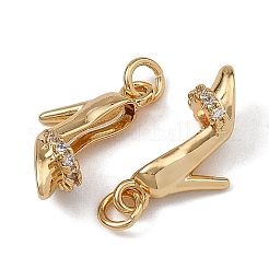 Messingpflaster klare Zirkonia Charms&nbsp;XGRQ4D131-656G