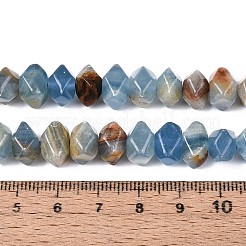 Нити из натурального голубого кальцита G-N327-05-29