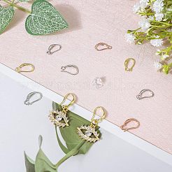 Латунные крючки для сережек&nbsp;KK-FH0001-30