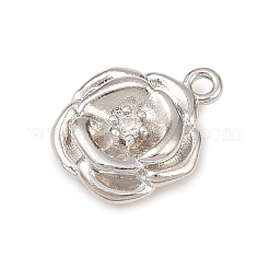 Breloques en laiton zircon cubique transparent&nbsp;KK-G544-07P-01