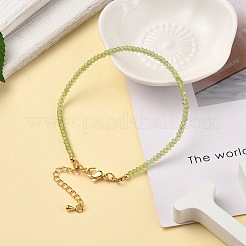 Браслеты из натурального перидота BJEW-JB06091-03