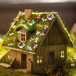 Кабошоны из смолы 150шт 15 стиля RESI-DR0001-04