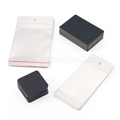 100 Stück 2 Stile Papier-Ohrring-Displaykarten&nbsp;CDIS-TA0001-50
