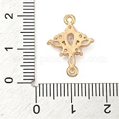 Латунные подвески из прозрачного кубического циркония&nbsp;LS-ZIRC-U004-02G-02