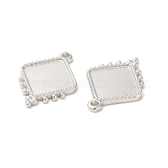 Подвеска-кабошон из не тускнеющей нержавеющей стали 304 STAS-L268-042P