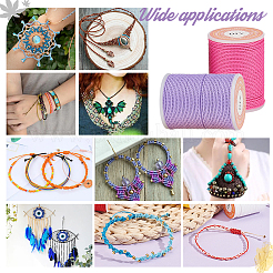 Вощеный шнур полиэстера YC-OC0001-02