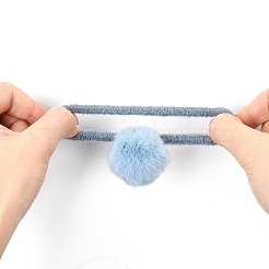 Аксессуары для волос из искусственной шерсти девушки OHAR-S190-17A