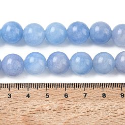 Teñido natural malasia jade abalorios hebras&nbsp;G-G021-01D-07