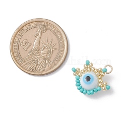 Подвески из стеклянных бусин PALLOY-MZ00952