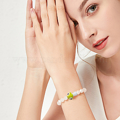 40шт 8 цвета ручной работы сглаз бусины лэмпворк LAMP-DC0001-17