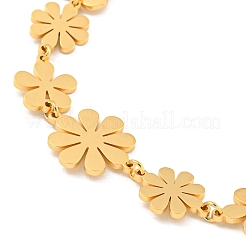 Браслеты-цепочки из нержавеющей стали 304&nbsp;BJEW-Z065-01G