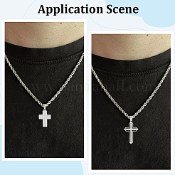 2 шт. 2 стиля подвески из нержавеющей стали 304&nbsp;STAS-BBC0007-71