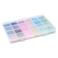 Наборы для самостоятельного изготовления бисерных бусинок из стекла DIY-FS0008-15