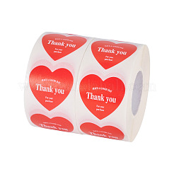 2 рулон сердца с наклейками-благодарностями&nbsp;DIY-TA0013-58C