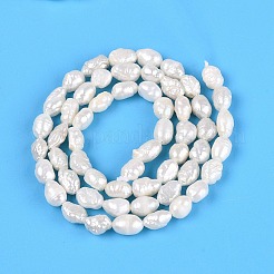 Perles de perles de keshi baroques naturelles&nbsp;PEAR-N031-01C