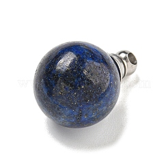 Подвески для флаконов духов из натурального лазурита&nbsp;G-K338-22P-06