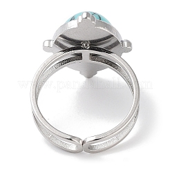 Ring aus Edelstahl 304&nbsp;RJEW-B059-06P-03