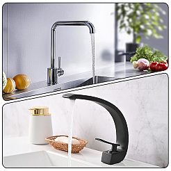 Овальные заглушки для отверстий под смесители из нержавеющей стали STAS-WH20001-18A-G