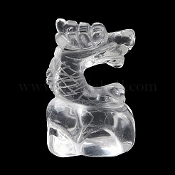 Украшения дисплея скульптуры синтетического кварца кристалла&nbsp;LS-DJEW-Q001-04