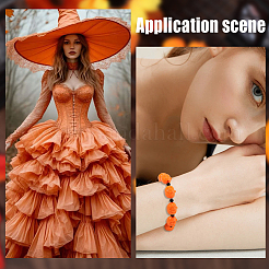 60 шт. непрозрачные смоляные бусины на Хэллоуин&nbsp;RESI-SC0036-67