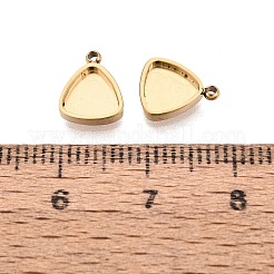 Cabochon-Anhängerkomponente aus Edelstahl 304&nbsp;STAS-Q113-15G