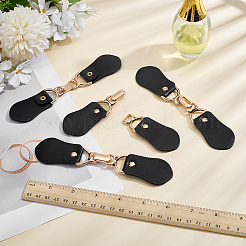 6 шт. пряжка из цинкового сплава и искусственной кожи&nbsp;AJEW-PH0006-48B