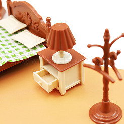 Пластиковая спальня мини модель PW-WG19CA9-01