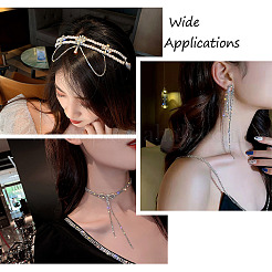 12м 12-х цветные железные цепочки со стразами&nbsp;CHC-CW0001-02