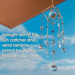 Металлические биконусы и подвесные украшения от солнца&nbsp;PW-WG19880-01