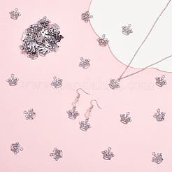 50 шт. подвески из цинкового сплава с кристаллами и стразами&nbsp;FIND-SC0019-59