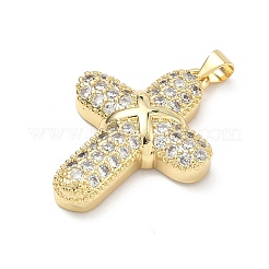 Латунные микро проложить кубического циркония подвески&nbsp;KK-P345-58G-02