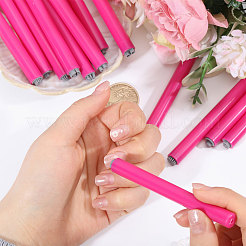 15шт 15 стиля пластиковых ручек-штампов для нейл-арта TOOL-WH0165-08