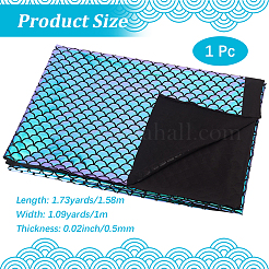 Polyesterstoff mit Fischschuppenmuster&nbsp;DIY-WH20081-102