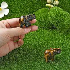 Натуральные украшения для дома тигровый глаз DJEW-YW0001-04A