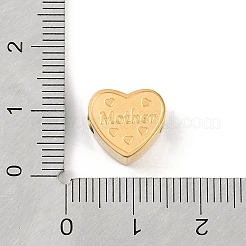 Европейские бусины из нержавеющей стали 304&nbsp;STAS-K286-04I-G