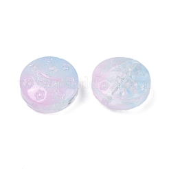 Прозрачные стеклянные бусины DGLA-E004-09E