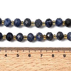 Natur Sodalith Perlen Stränge&nbsp;G-D105-B09-01