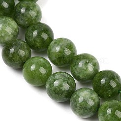 Окрашенные природные малайзии нефрита бисер нитей&nbsp;X-G-G021-02C-13