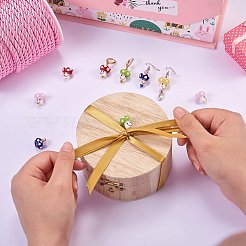 10шт 5 цвета бусины лэмпворк ручной работы GLAA-SZ0001-80