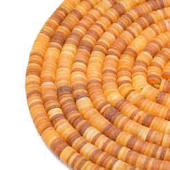 Бусины из натурального белого нефрита G-P575-B14-6x1mm-03