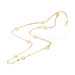 Collier à maillons en acier inoxydable 304&nbsp;NJEW-JN03590