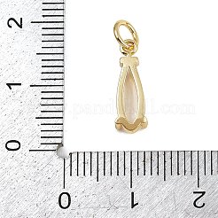 Латунные микро проложить кубического циркония подвески&nbsp;X-KK-C114-25G