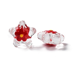 Прозрачные стеклянные бусины&nbsp;LAMP-H065-02D