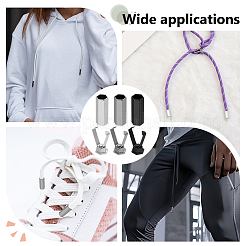 30 шт. 3-х цветные литые наконечники для шнурков&nbsp;FIND-DR0002-16