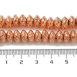 Гальванические бусины из натуральной лавы G-I360-P01-03