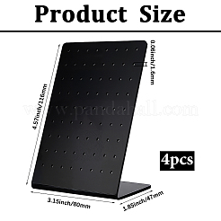 4шт акриловые серьги-подставки&nbsp;EDIS-SP0001-04B