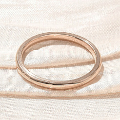 Anillos de banda lisa de acero inoxidable 304 con recubrimiento iónico (IP)&nbsp;STAS-I160-E03-KCG
