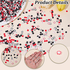 Cabochon in fimo fatti a mano&nbsp;CLAY-SC0002-99B